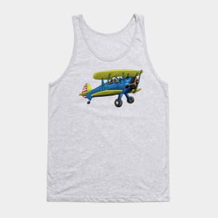 Boeing Stearman Radial Aircraft Tank Top